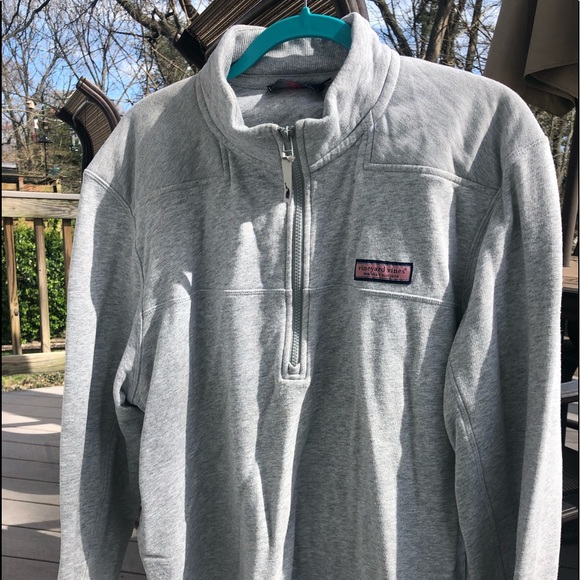 Vineyard Vines Other - Vineyard Vines Gray Quarter Zip